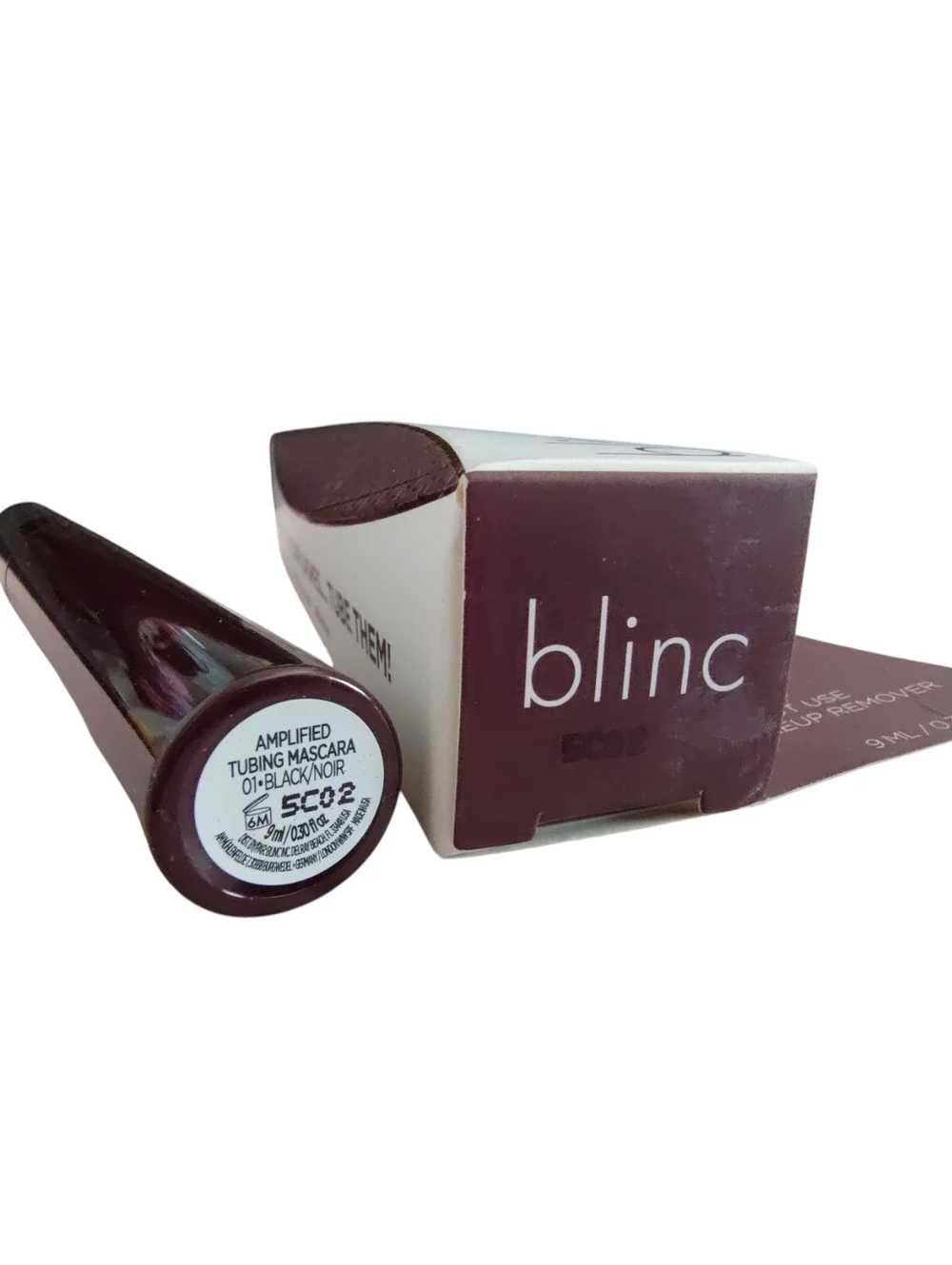 Blinc Amplified Tubing Mascara Black New in Box Never Opened Longwear Smudge-Pro